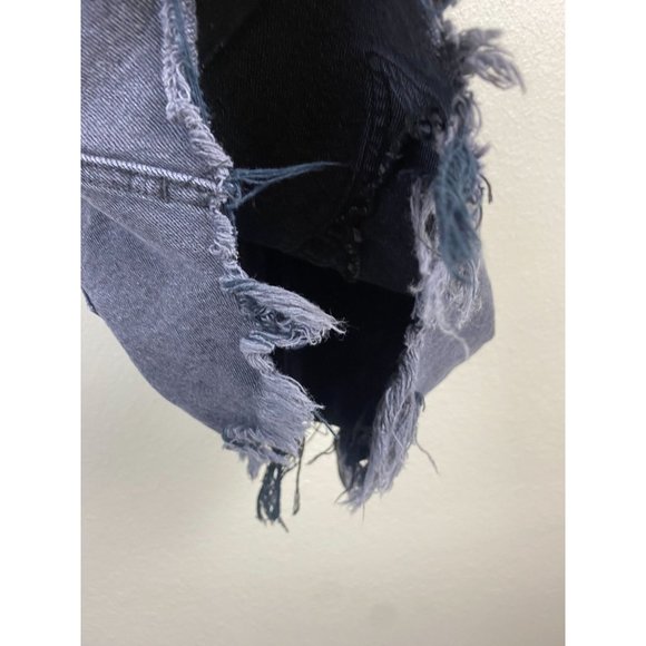 🖤Free People Black Overalls with Distressed Hem - Picture 11 of 15